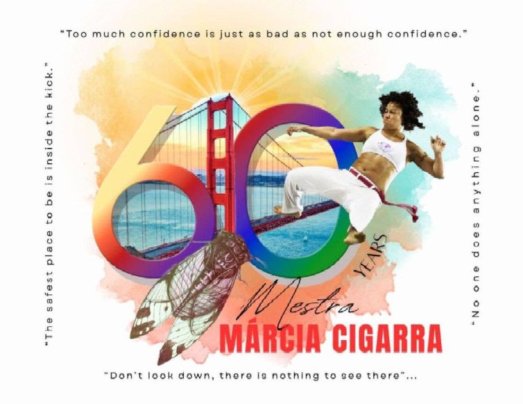 Mestra Marcia-cigarra-60th Birthday